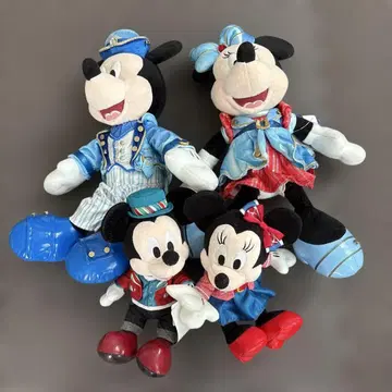 미키와 미니 봉제 인형 세트