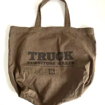 TRUCK 브라운 토트백