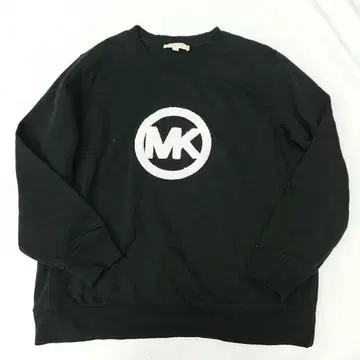 마이클코어스 블랙 MK 로고 트레이닝복 맨투맨