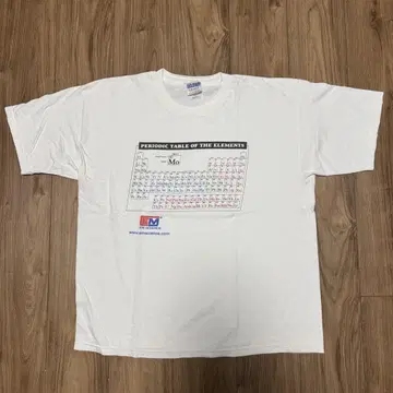 vintage GILDAN 원소 기호 티셔츠 XL 사이즈