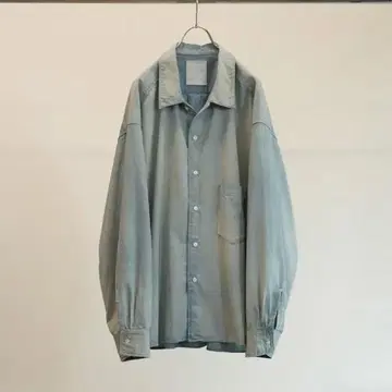25SS ANCELLM 노화 처리된 샴브레이 셔츠 2