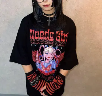 needy girl overdose 니디가 텐짱 덴노우 텐시 티셔츠