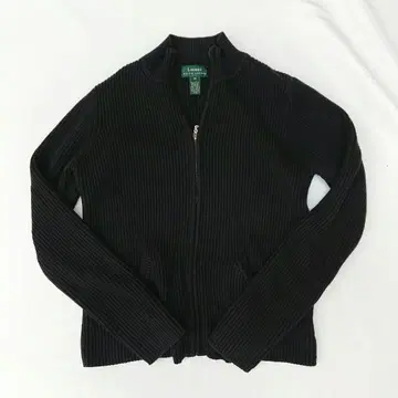 Ralph Lauren 블랙 지퍼 니트/스웨터 M