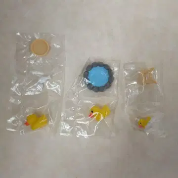 미사용 미개봉 오리 온천 가챠 총 3종 세트