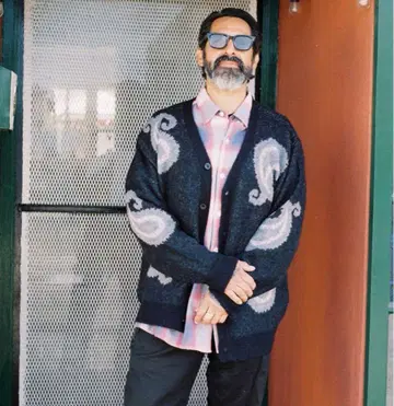 CHALLENGER BIG PAISLEY CARDIGAN L 사이즈
