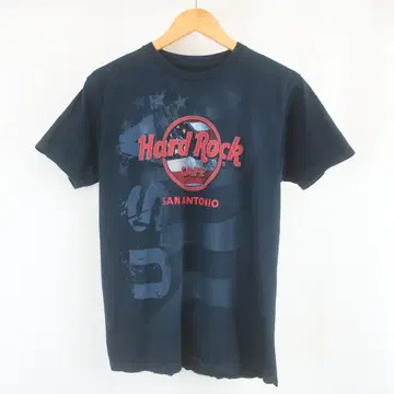 멕시코제 Hard Rock CAFE USA 로고 프린트 티셔츠 M