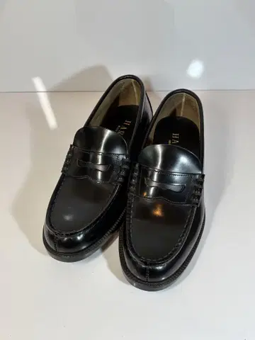 HARUTA 906 26EEE 천연 가죽 로퍼