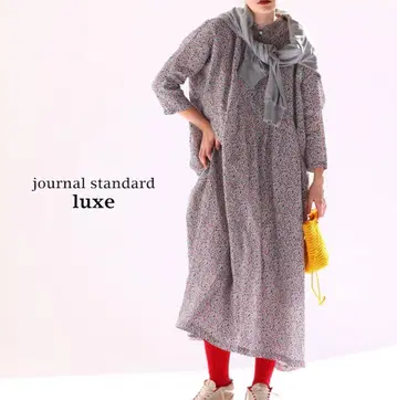 journal standard luxe 린넨 플라워 프린트 원피스