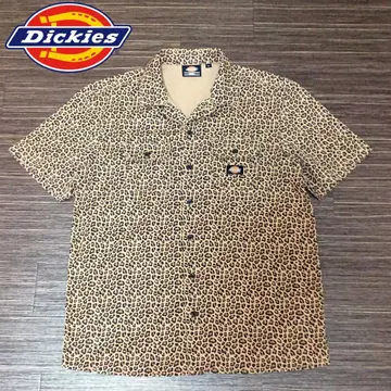 디키즈 디키즈 레오파드 무늬 워크 셔츠 새상품급