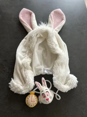 디즈니 팬 캡 원더랜드의 앨리스 화이트 토끼