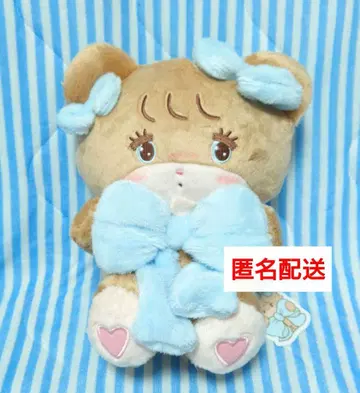 라떼 안아주는 리본 봉제 인형 푹신푹신