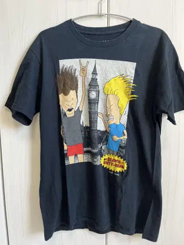 BEAVIS AND BUTT-HEAD 티셔츠 M 사이즈 비버스