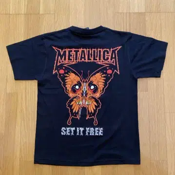 데드스탁 레어 METALLICA 메탈리카 티셔츠 PUSH