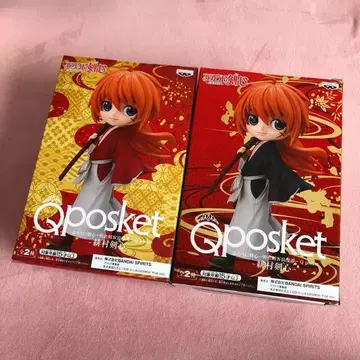 Qposket 피규어 3종 세트 히무라 켄신 A B 유키시로 그린