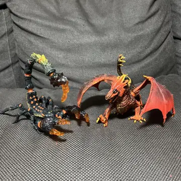 schleich/슐라이히 엘도라도 라바 드래곤 & 라바 스콜피온