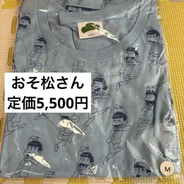 오소마츠 6쌍둥이 스카이블루 티셔츠 M