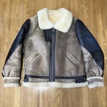 80S 골든 베어 B-3 무스탕 플라이트 자켓 42 USA제