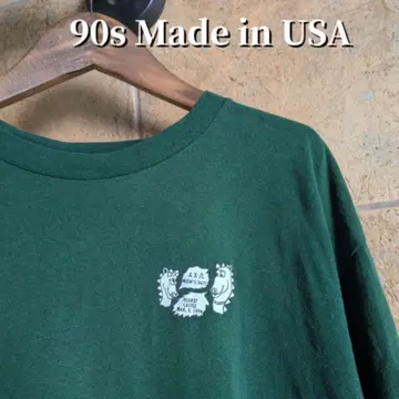 90s USA제 폴리테크닉 대학 티셔츠 싱글 스티치