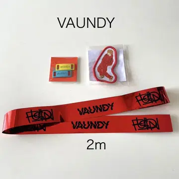 VAUNDY 바운디 굿즈 테이프 와펜 듀브레 세트