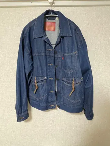 LEVI'S 리바이스 RED 데님 자켓 여성용 XS