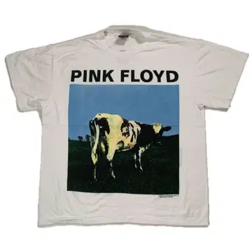 11447 PINK FLOYD 락 티셔츠 반팔 양면 프린트 L