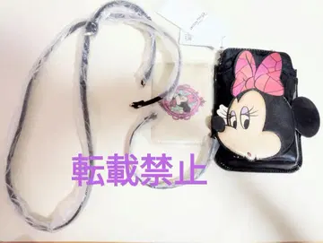 ANNASUI 디즈니랜드 한정판 미니 미니백 동전 지갑 교통카드 지갑