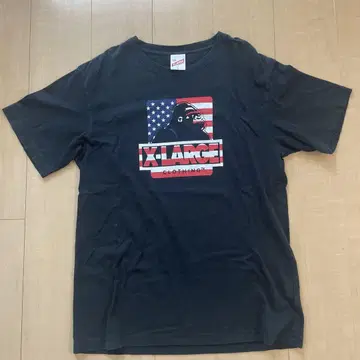 X-LARGE 고릴라 티셔츠 L 사이즈 블랙