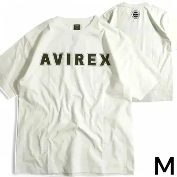 AVIREX 아비렉스 심플 로고 프린트 티셔츠 M