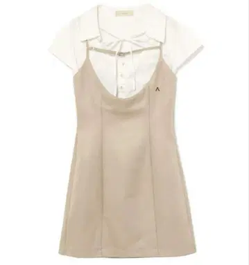 andmary 앤드 마리 Betty layered dress 베이지