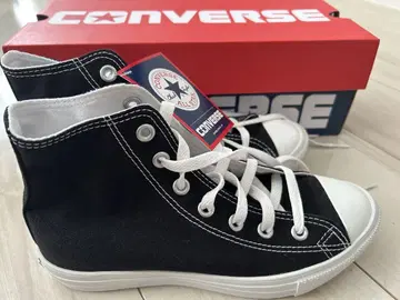 CONVERSE 블랙 하이컷 스니커즈 24cm