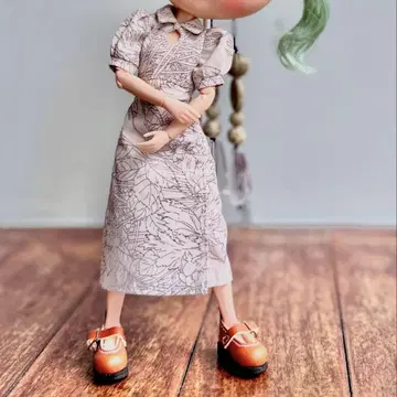 브라이스 리카짱 22cm 1/6 인형용 원피스(꽃무늬)