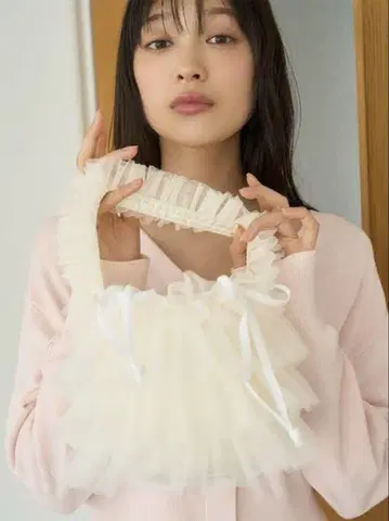 SNIDEL HOME 튤 백 미사용 새상품