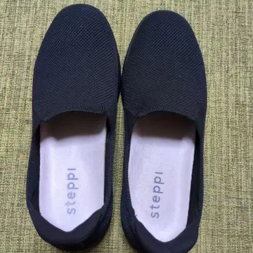 steppi 블랙 슬립온 24.0cm