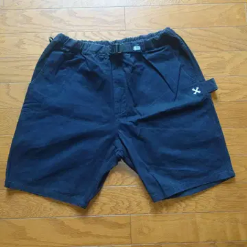BLUCO/부루코 하프 팬츠 페인터 블랙 SizeM