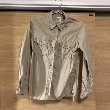 okSlow 오아스로우 베이지 긴팔 셔츠 일본제