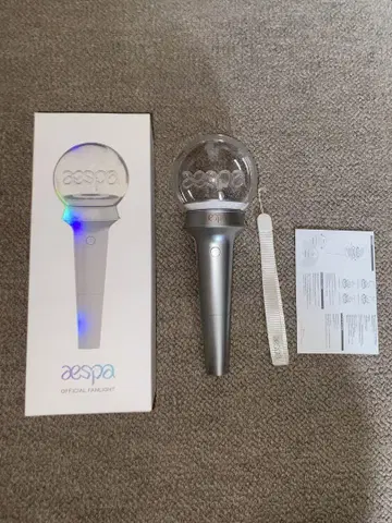 aespa 공식 응원봉 실버