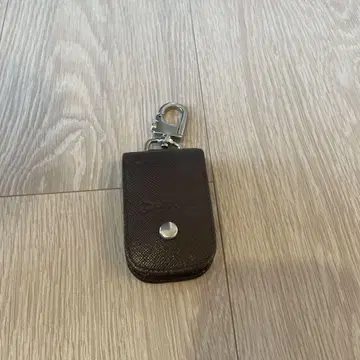 렉서스 다크 브라운 가죽 키 케이스