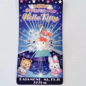 야마나시 한정판 다이아몬드 후지 버전 헬로키티 지역 특산품 키티 마스코트