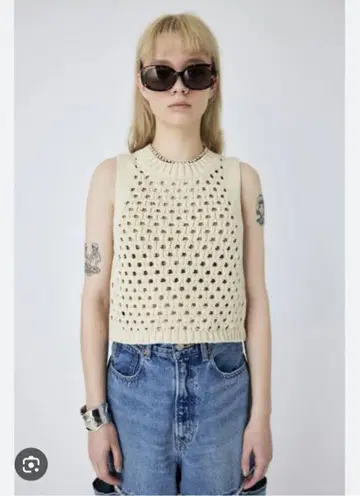 MOUSSY CROCHET 탱크탑