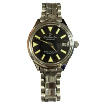 레어 CITIZEN Auto Dater Uni 블랙 거울 40mm