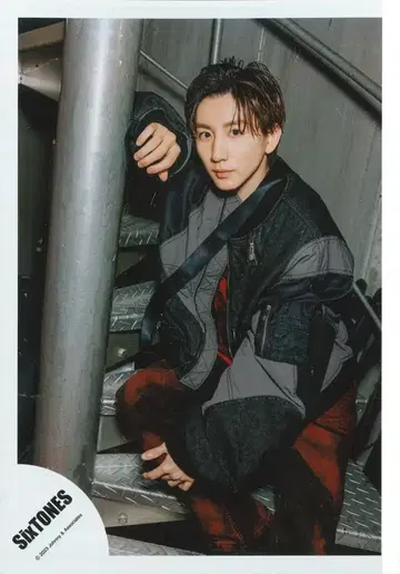 SixTONES ABARERO 교모토 타이가 공식 사진*1장