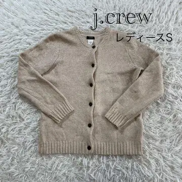 j.crew 울 캐시미어 니트 가디건 크루넥