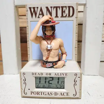 ONE PIECE 포트거스 D. 에이스 알람 시계 피규어 원피스
