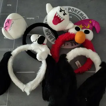 마리오 부 엘모 머리띠 세트