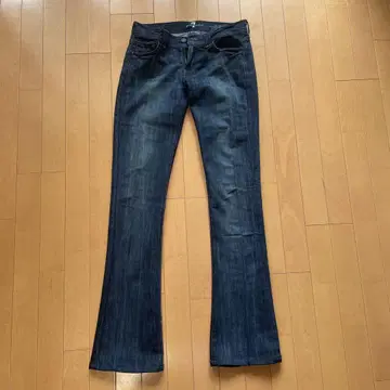 7 for all mankind 부츠 컷 데님 27 포켓 자수