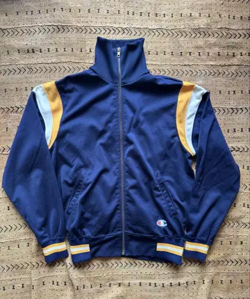 Champion - 네이비 지퍼 업 저리