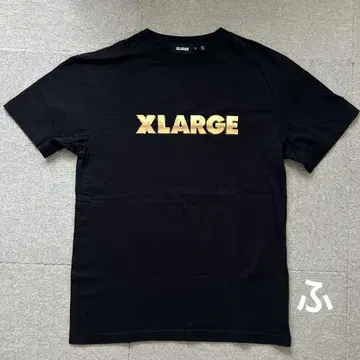 새상품급 XLARGE 엑스라지 블랙 반팔 티셔츠 스트릿 남녀 로고