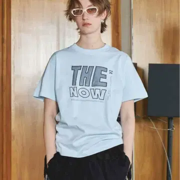 THE NOW 로고 티셔츠/THE NOW 로고 티셔츠