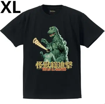 로큰롤 제리 빈 고질라 Godzilla& Minilla 티셔츠 XL