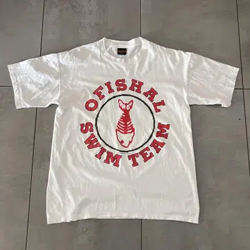 fishbone OFISHAL SWIM TEAM 티셔츠 1993년 제작